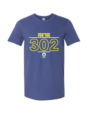 For the 302 t-shirt (Metro Blue)