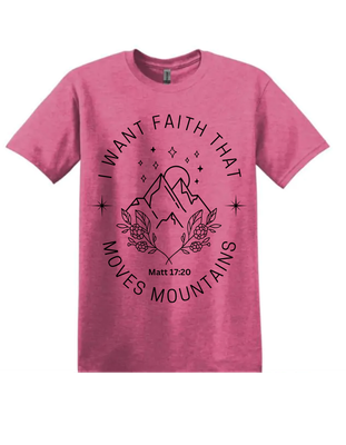I Want Faith That Moves Mountains