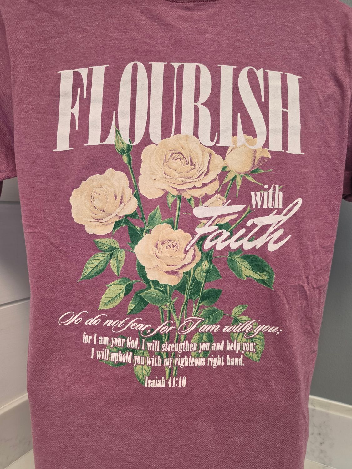 Flourish with Faith Isaiah 41.10
