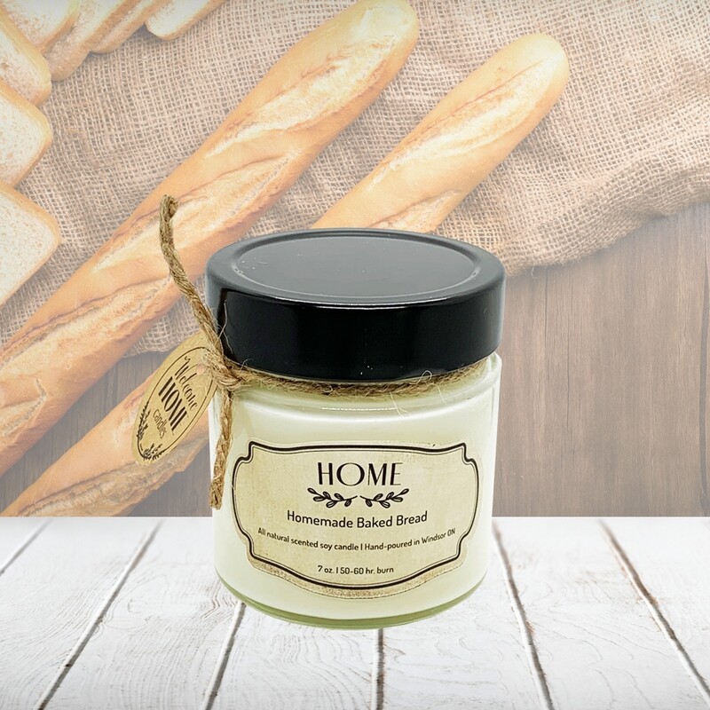 Homemade Baked Bread (Home) - Soy wax candle 7 oz.