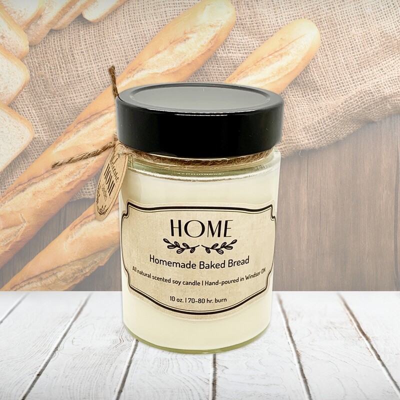 Homemade Baked Bread (Home) - Soy wax candle 10 oz.
