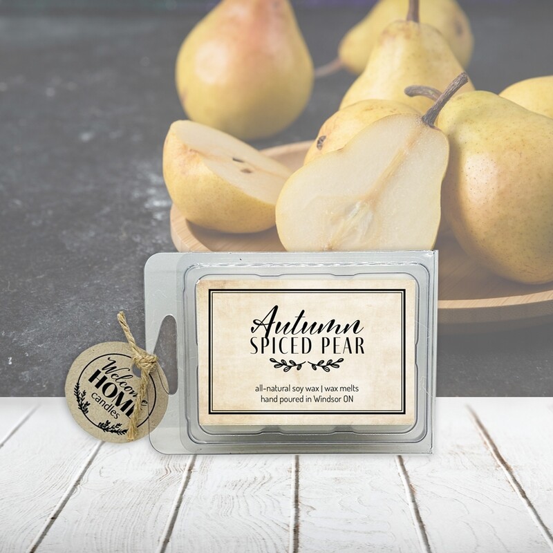 Autumn Spiced Pear - Soy wax melt
