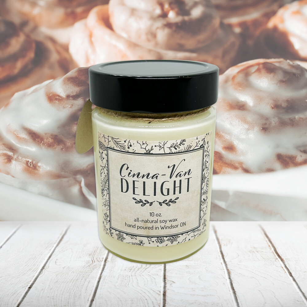 Cinna-Van Delight - Soy wax candle 10 oz.