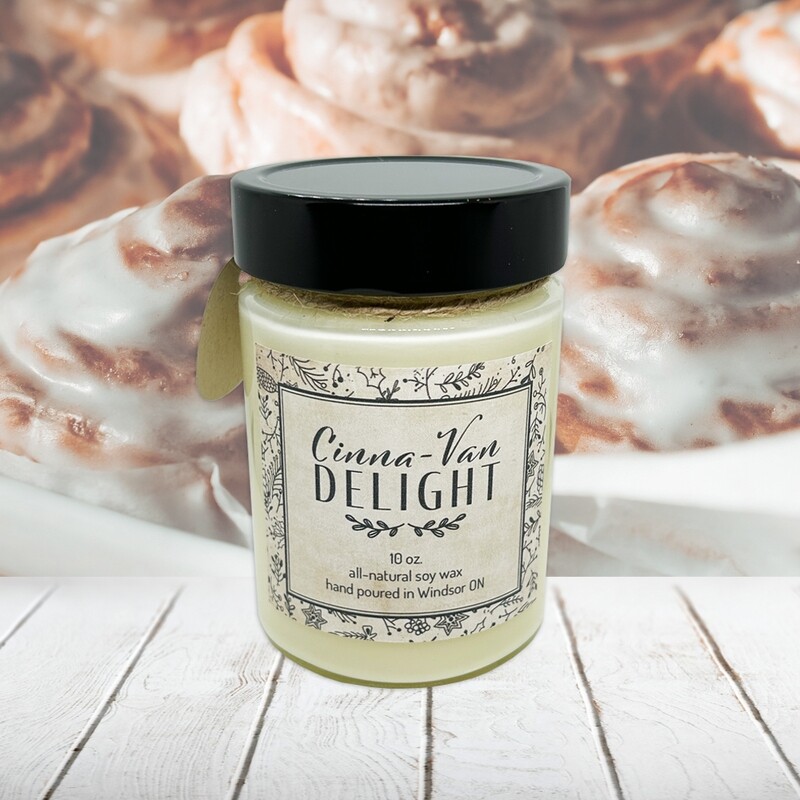 Cinna-Van Delight - Soy wax candle 10 oz.
