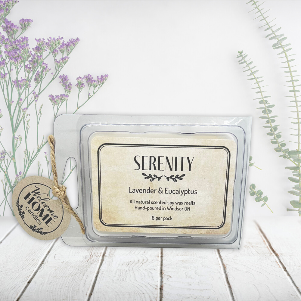 Lavender &amp; Eucalyptus (Serenity) - Soy wax melts