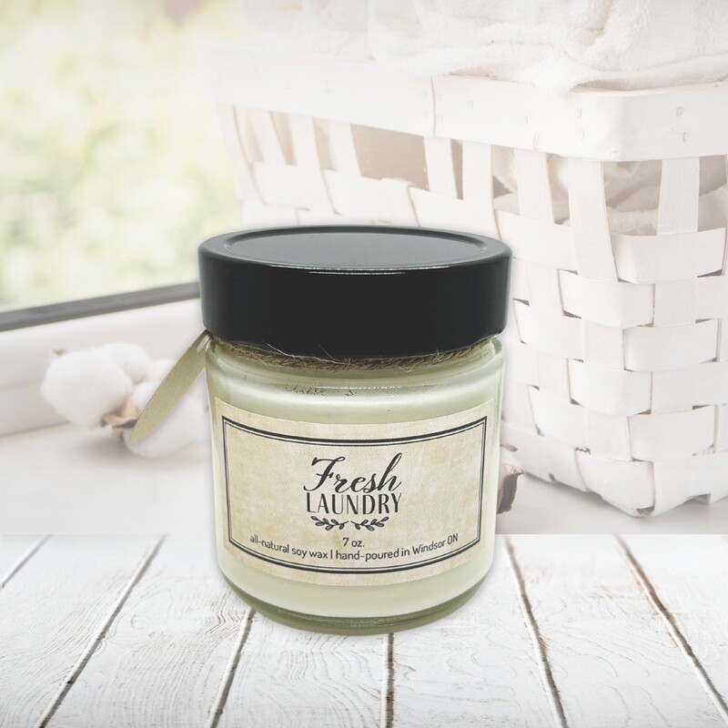 Fresh Laundry - Soy wax candle 7 oz.