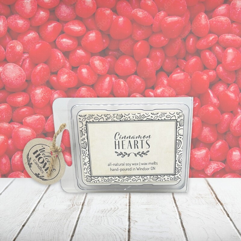 Cinnamon Hearts - Soy wax melts