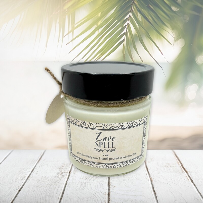 Love Spell - Soy wax candle 7 oz.