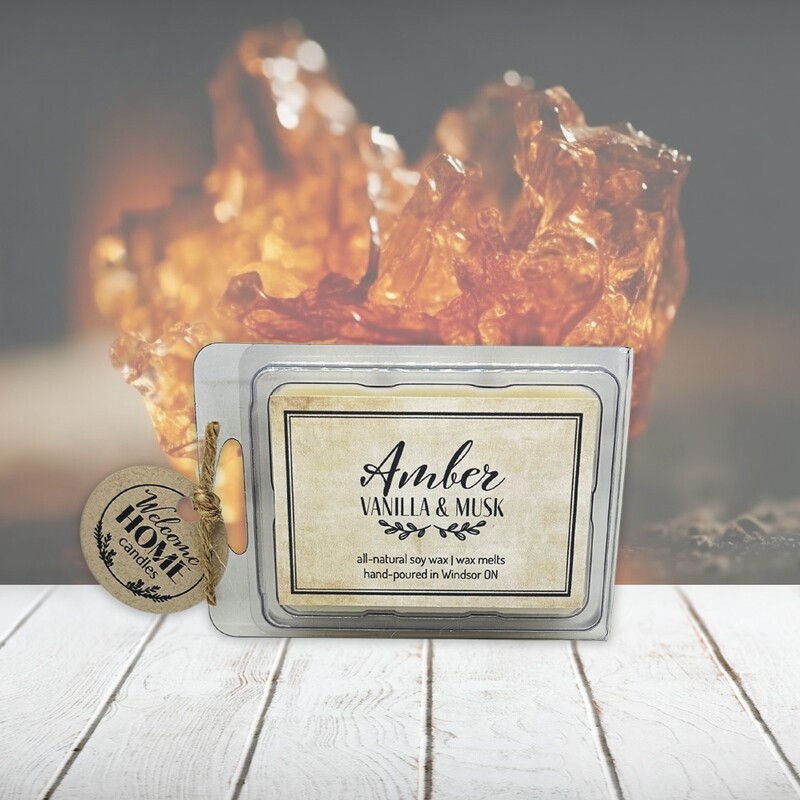 Amber Vanilla Musk - Soy wax melts