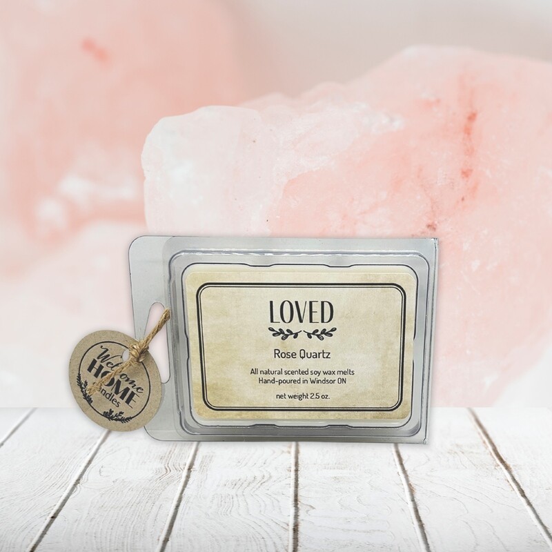 Rose Quartz (Loved) - Soy wax melts