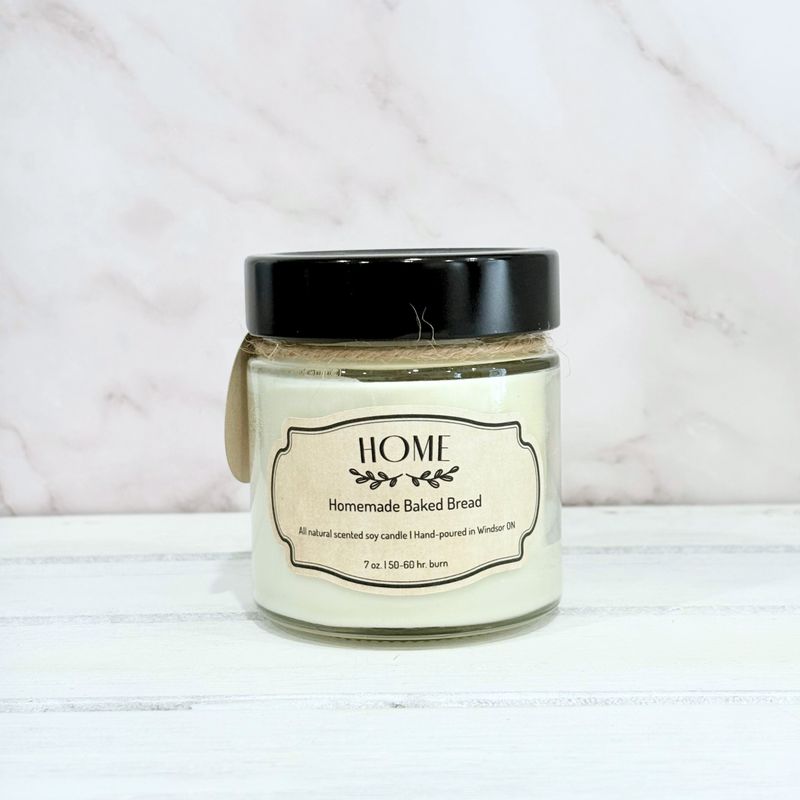 Homemade Baked Bread (Home) - Soy wax candle 7 oz. Homemade Baked Bread (Home) - Soy wax candle 7 oz.
