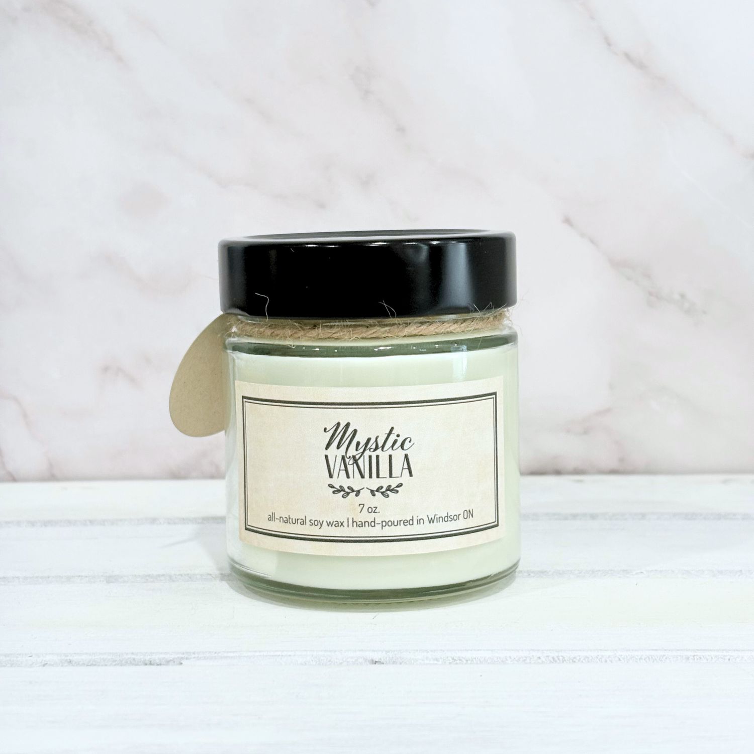 Mystic Vanilla - Soy wax candle 7 oz. Mystic Vanilla - Soy wax candle 7 oz.