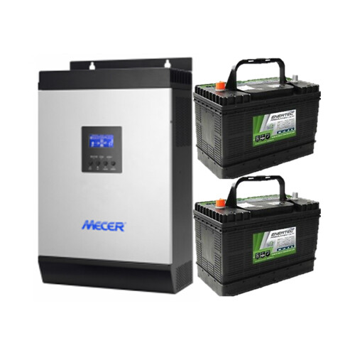 3Kva deep cycle gel batteries solar system package  with cabling, installation and COC