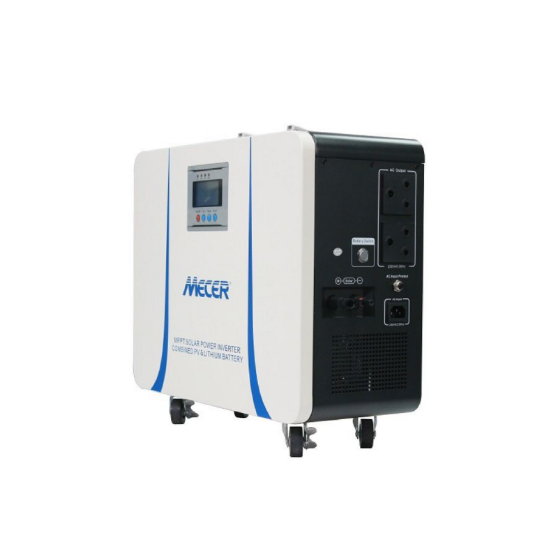 1KW MPPT Mustek Meccer Solar Power Inverter with Lithium Battery 50ah