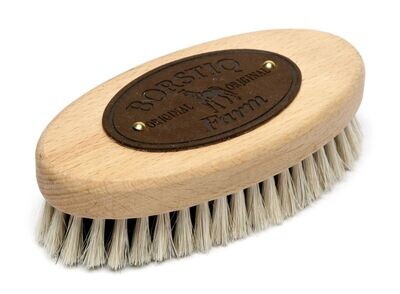 Natural Body Brush With Leather Strap Small (No Strap)