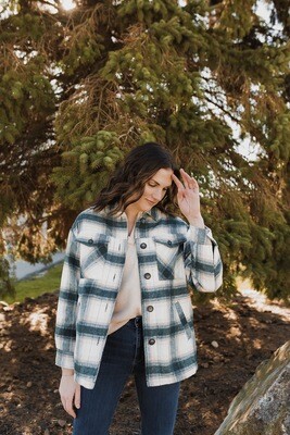 The Teddy Lined Plaid Jacket