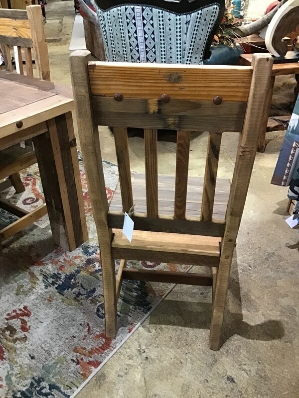 Reclaimed Lumber Chair