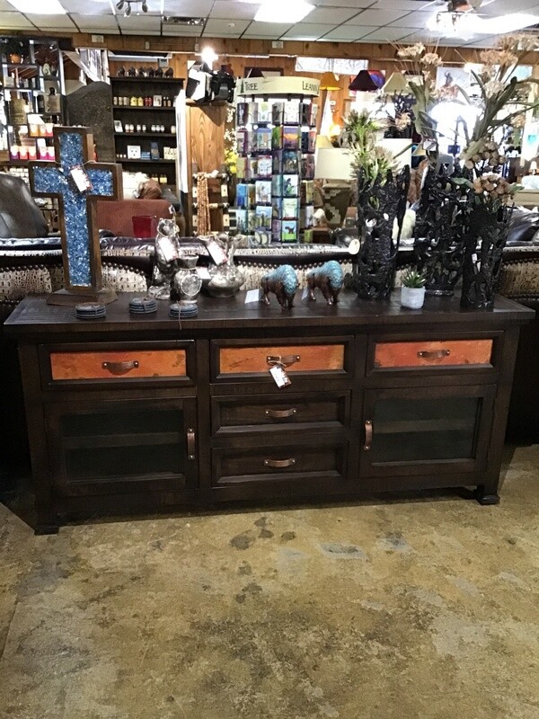 74&quot; Copper Canyon TV Console