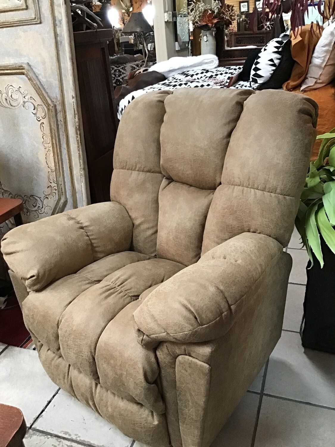 Lucas Rocker Recliner- Camel