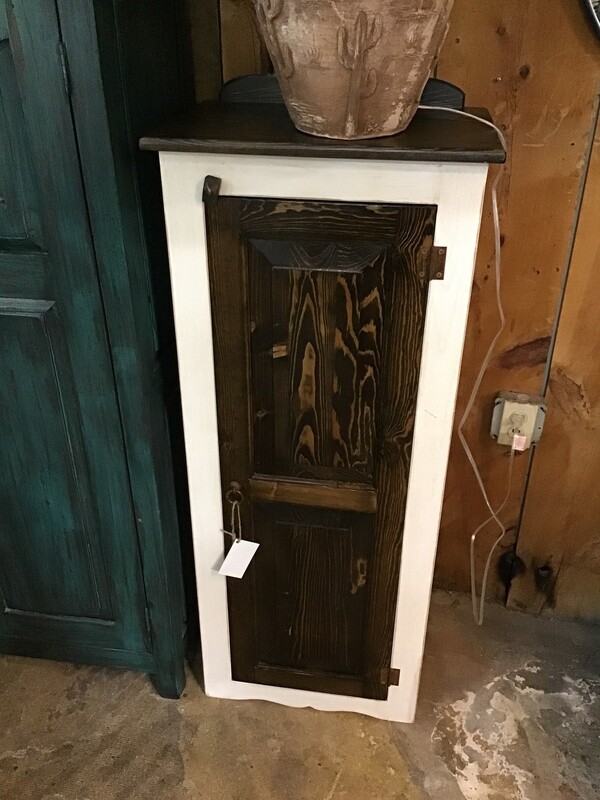 Small Jelly Cabinet- White/Walnut