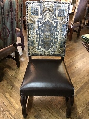 Mustang Leather Side Chair