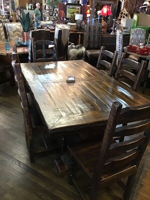 Old Fashion Table & Sonora Chairs Set Old Fashion Table & Sonora Chairs Set