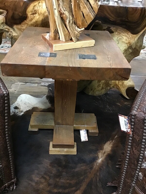 Timber Plank Side Table