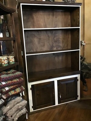 Bookcase with a Sliding Shelf