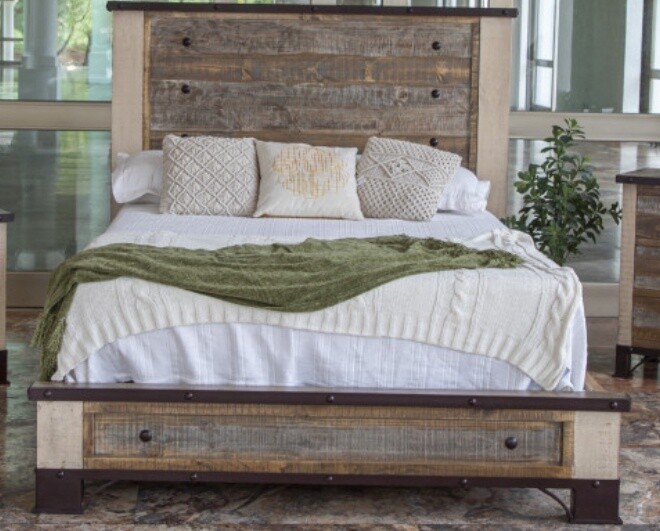 Antique King Bed