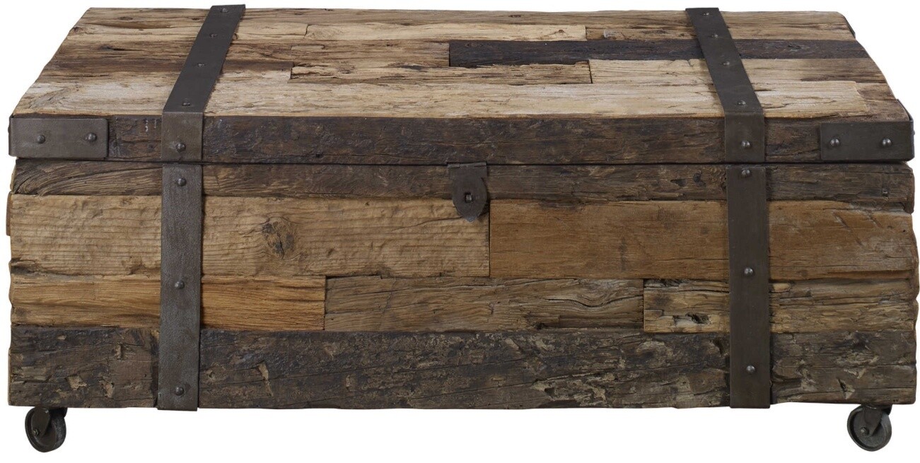 Wood Heritage Chest Coffee Table