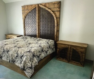 King Indian Door Bed