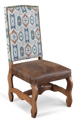 Toas Faux Leather Side Chair