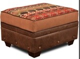 Antigua Ottoman 25x31x19