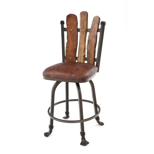Steel Traditions Scottsdale Swivel Barstool