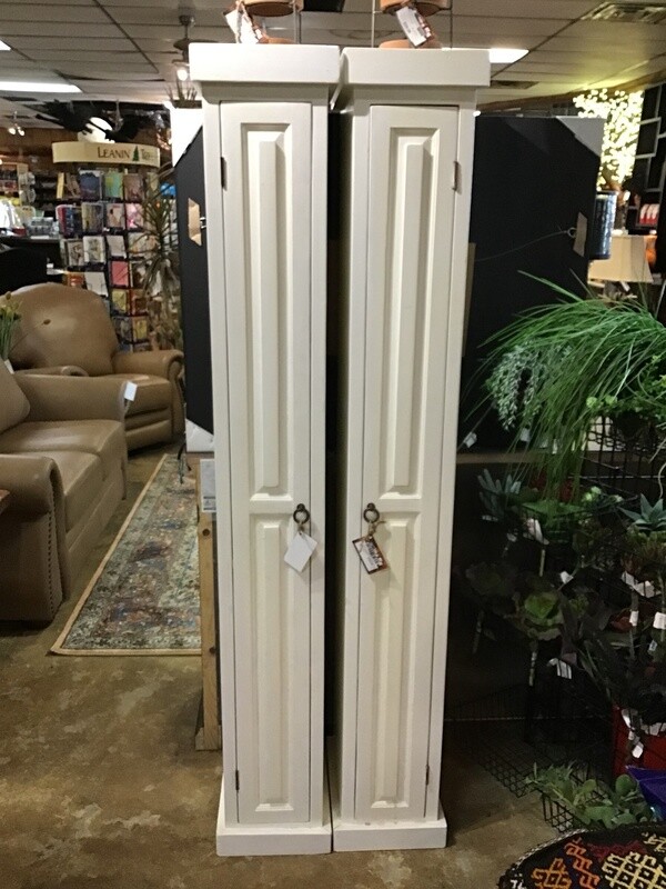 Skinny White Cabinet