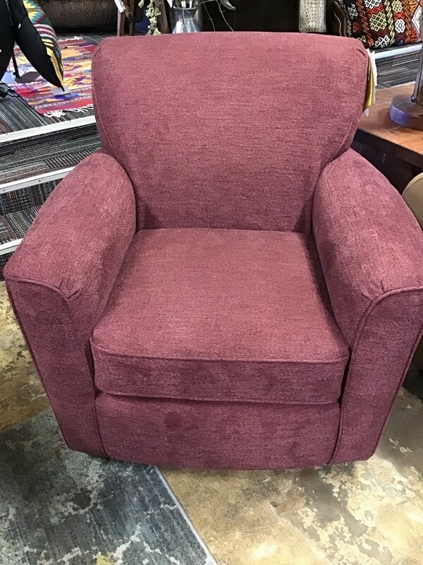 Kaylee Swivel Glider -Wine
