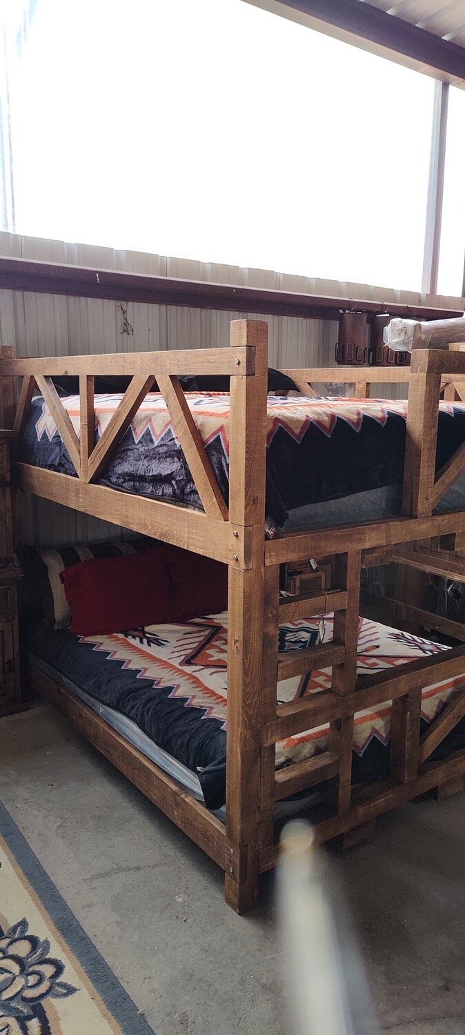 Queen Over Queen Bunk Bed