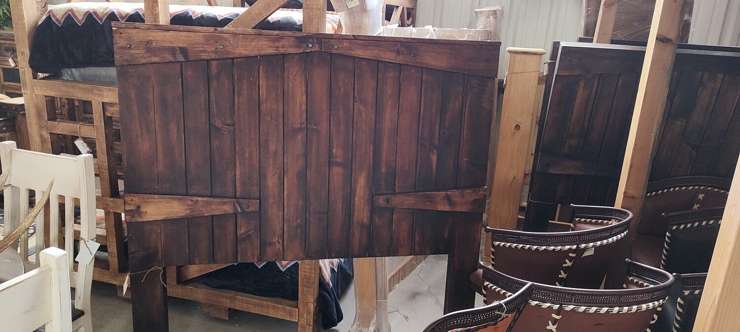 Queen Old Door Bed