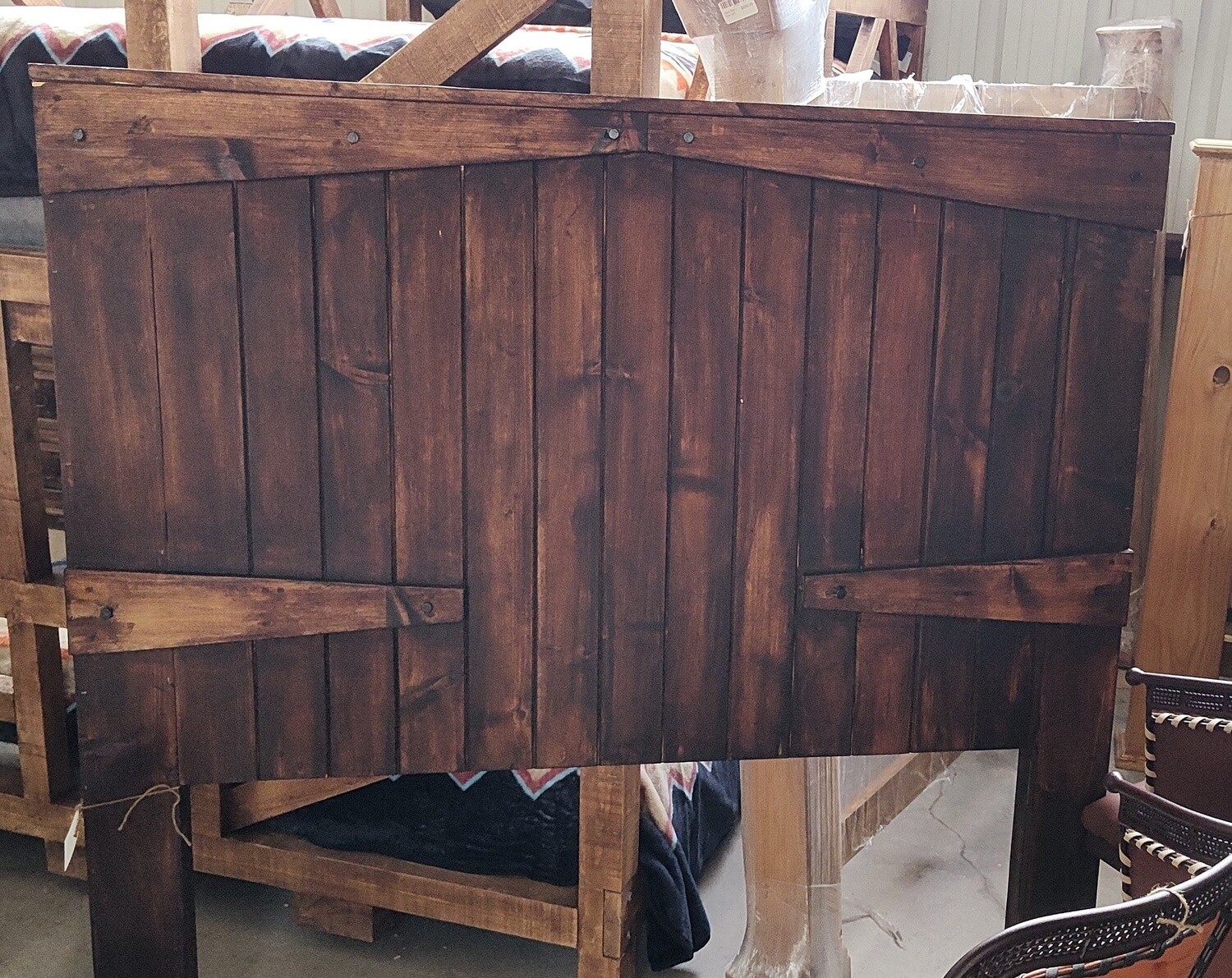 Old Door Full Headboard