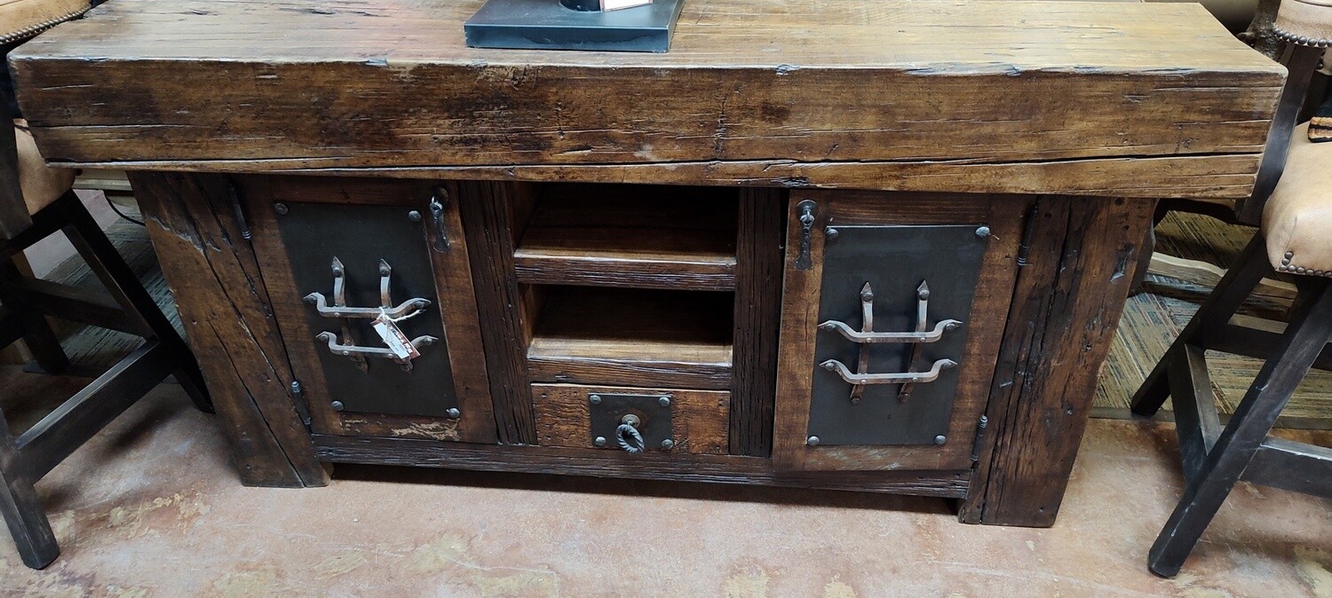 Viga Console Table with Metal