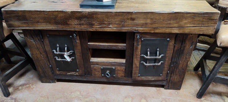 Viga Console Table with Metal