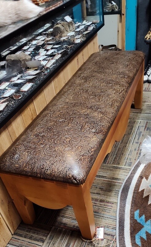 Leather Bench