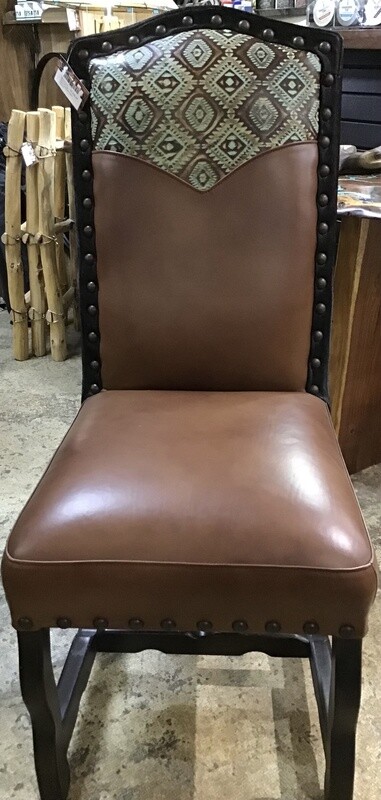 Bison Dining Side Chair with Aztec