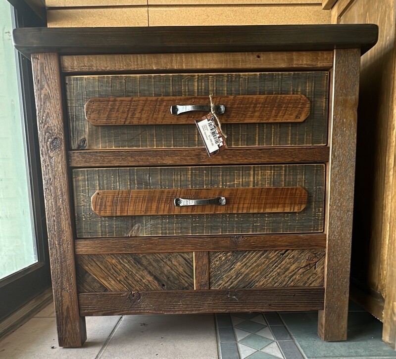 Jackson Hole 2 Drawer Nightstand