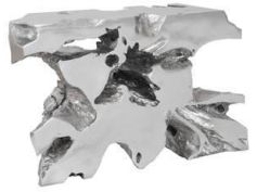Silver Leaf Venice Freeform Console Table