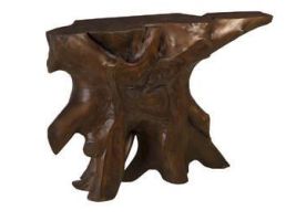 Chamcha Wood Console Table 13x44x30