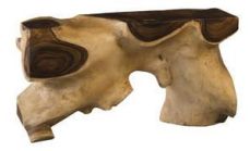 Chamcha Wood Console 14x55x30