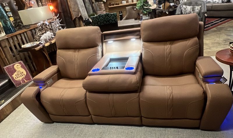 Navarro Saddle Media Sofa