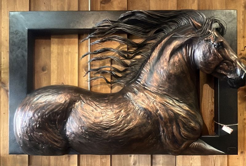 XL `1/2 Body Running Horse