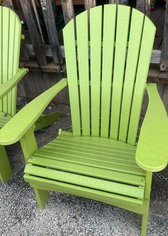 Kiwi Green Folding Adirondack Chair